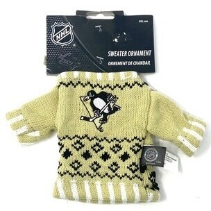Pittsburgh Penguins Ugly Christmas Sweater Ornament