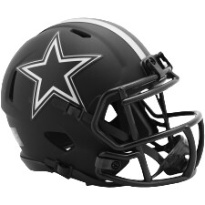 Dallas Cowboys Eclipse Alternate Riddell Mini Helmet