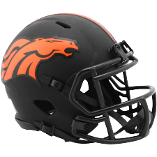 Denver Broncos Riddell Eclipse Alternate Mini Helmet