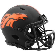 Denver Broncos Eclipse Alternate Riddell Mini Helmet