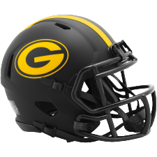 Green Bay Packers Eclipse Alternate Riddell Mini Helmet
