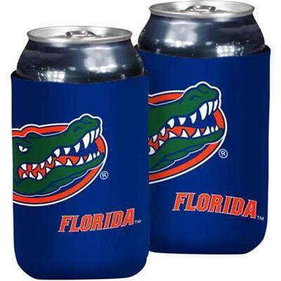 Florida Gators Crest Logo 12 Ounce Can Cooler Koozie
