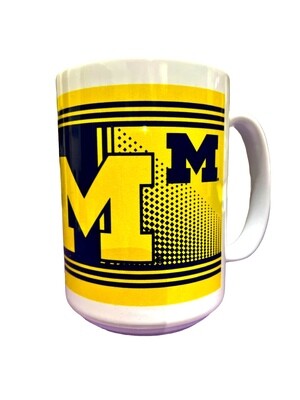 Michigan Wolverines 15oz Coffee Mug