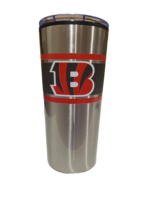 Cincinnati Bengals Stripe 20 oz Fusion Tumbler