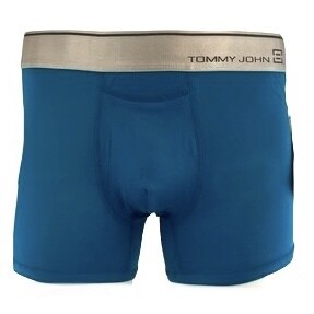 Tommy John Men's Second Skin Ocean Depths Green Trunk Underwear