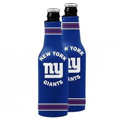 New York Giants Crest Logo 12 Ounce Bottle Cooler