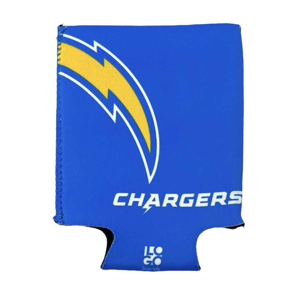 Los Angeles Chargers Oversized Logo 12 Ounce Can Cooler Koozie
