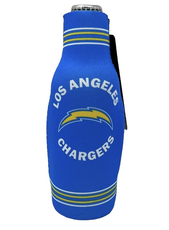 Los Angeles Chargers Crest Logo 12 Ounce Bottle Cooler