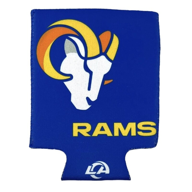 Los Angeles Rams Oversized Logo 12 Ounce Can Cooler Koozie