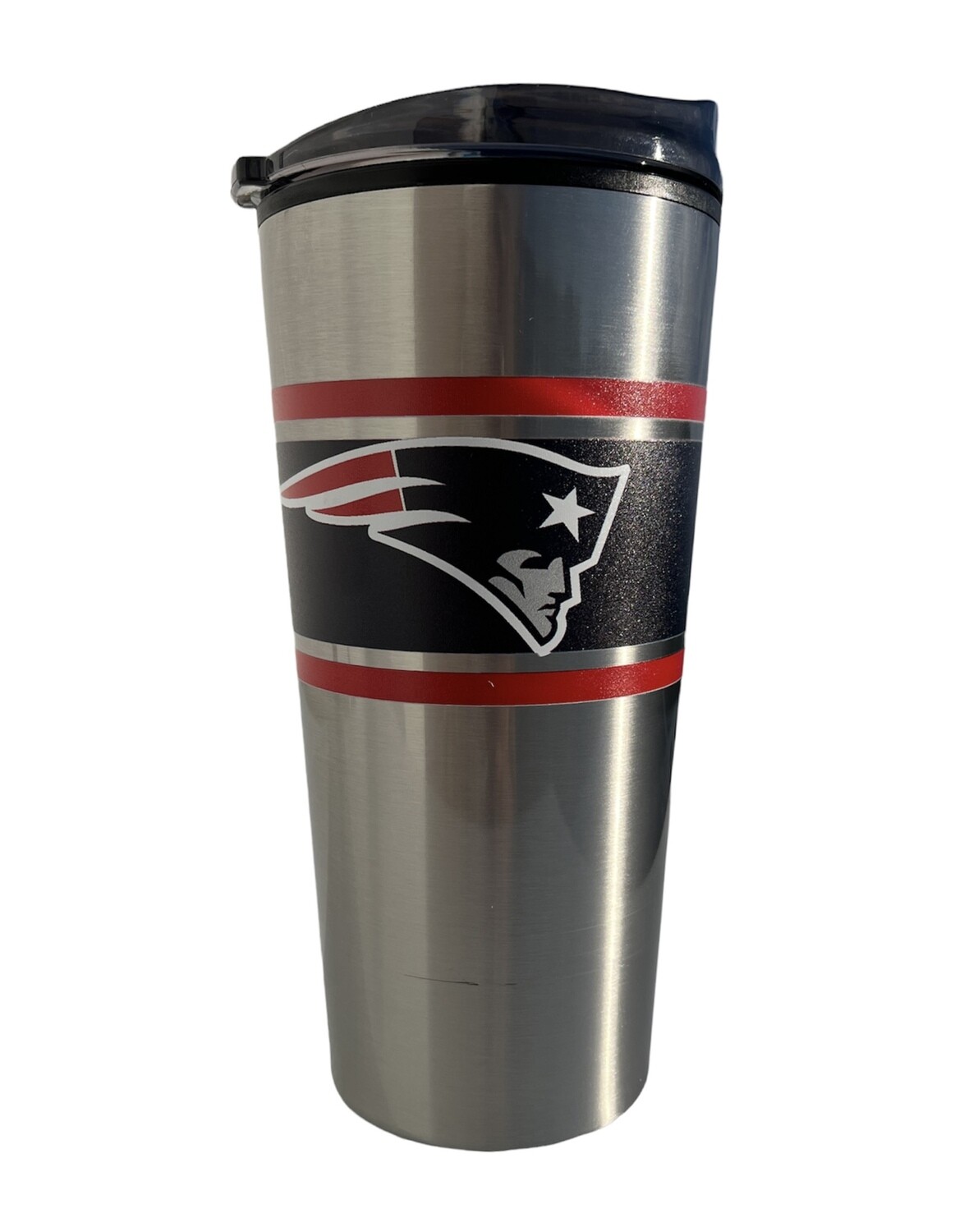 New England Patriots Stripe 20 oz Fusion Tumbler