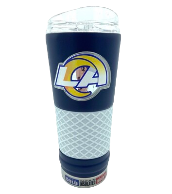 Los Angeles Rams 24oz Draft Travel Tumbler