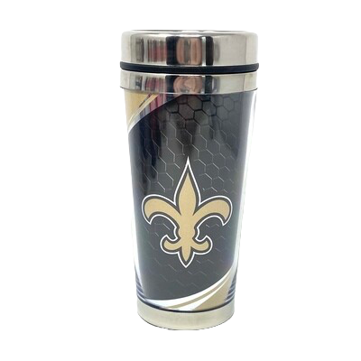 New Orleans Saints 16oz Travel Tumbler