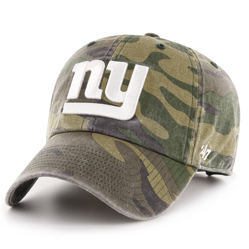 New York Giants Men’s Camo 47 Clean Up Adjustable Hat
