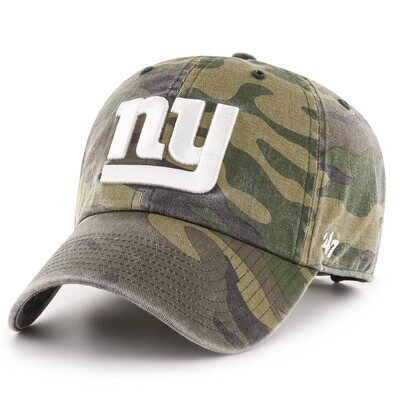 New York Giants Men’s Camo 47 Clean Up Adjustable Hat New York Giants Men’s Camo 47 Clean Up Adjustable Hat
