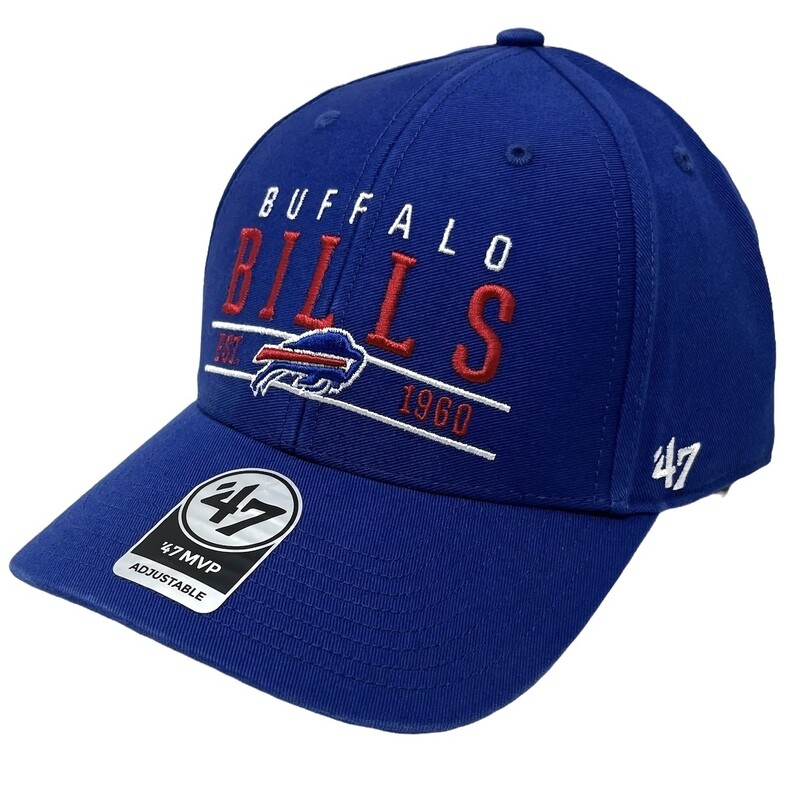 Buffalo Bills Men's 47 Brand MVP Adjustable Hat