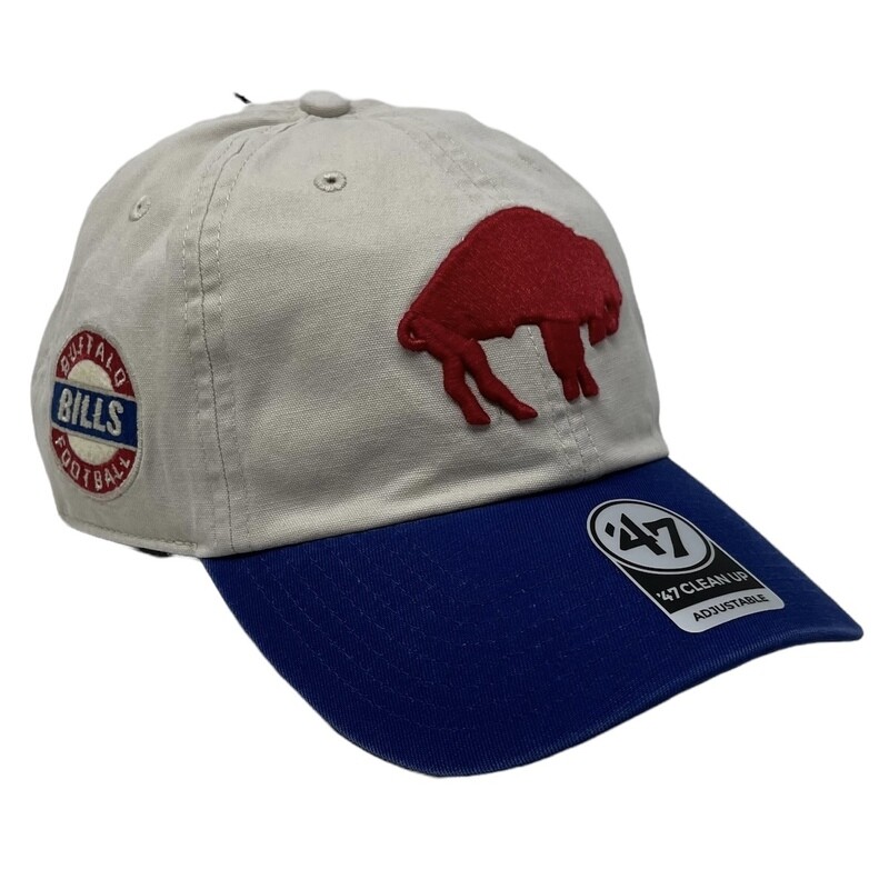 Buffalo Bills Legacy Men’s 47 Brand Clean Up Adjustable Hat