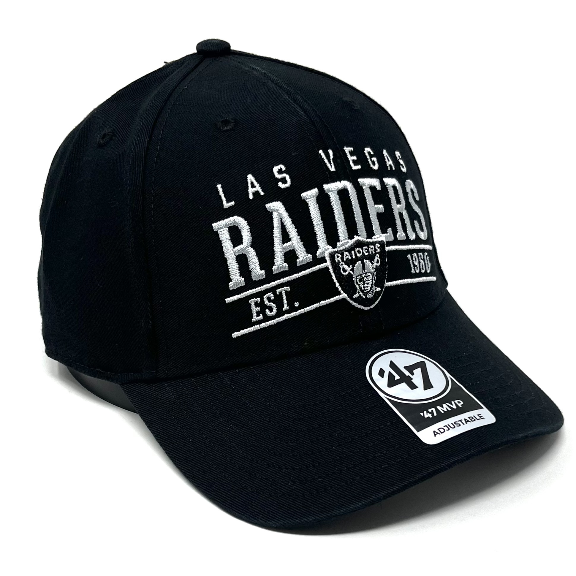 Las Vegas Raiders Carhartt x '47 MVP Team Adjustable Hat - Black
