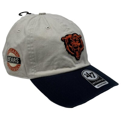 Chicago Bears Men's Legacy 47 Brand Clean Up Adjustable Hat