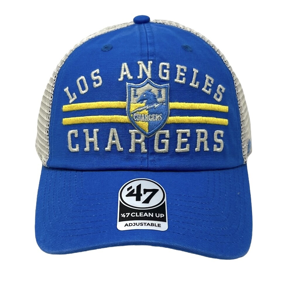Los Angeles Chargers Legacy Men’s 47 Brand Clean Up Adjustable Hat