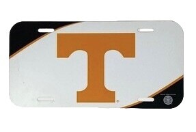Tennessee Volunteers Plastic License Plate