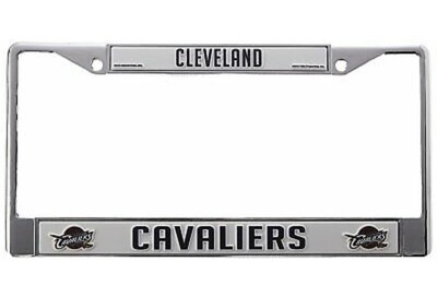 Cleveland Cavaliers Chrome Metal License Plate Frame Cleveland Cavaliers Chrome Metal License Plate Frame