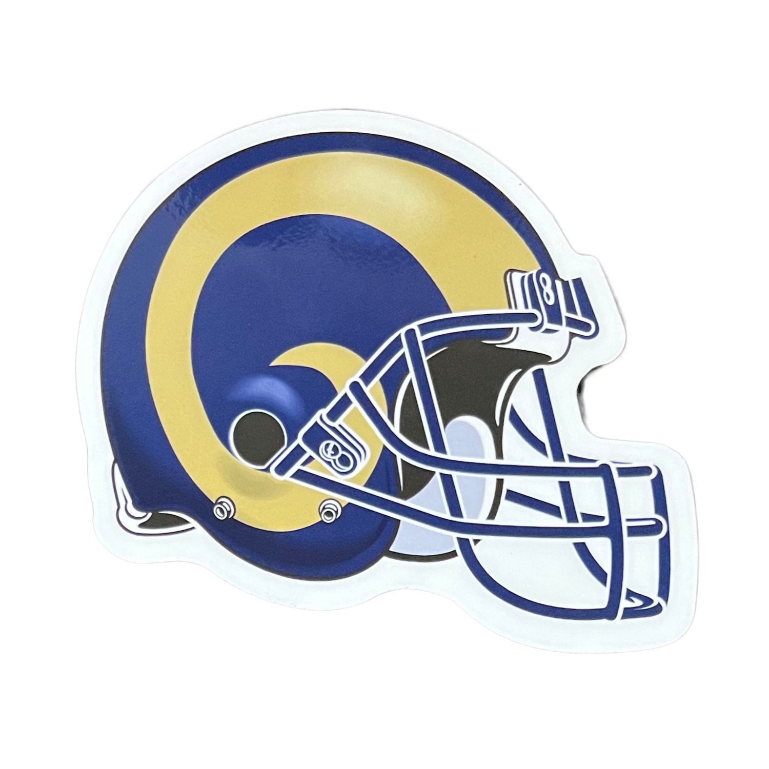 Los Angeles L.A. Rams SuperBowl LVI 56 Champions Football Logo Die-cut  MAGNET