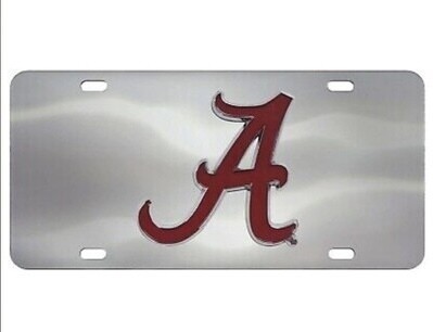 Alabama Crimson Tide Sports Licensing Solutions Die Cast License Plate