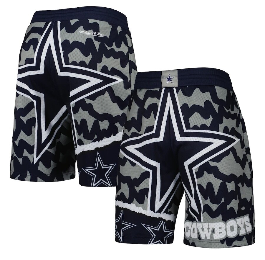 Dallas Cowboys Men's Jumbotron 2.0 Sublimated Shorts