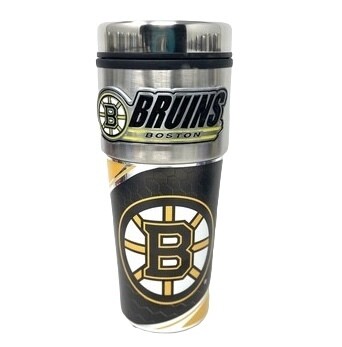 Boston Bruins 16oz Travel Tumbler