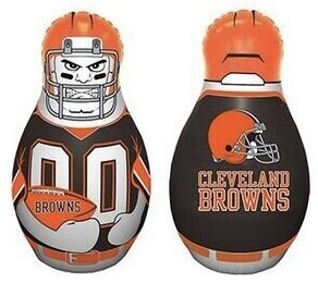 Cleveland Browns Mini Inflatable Punching Bag