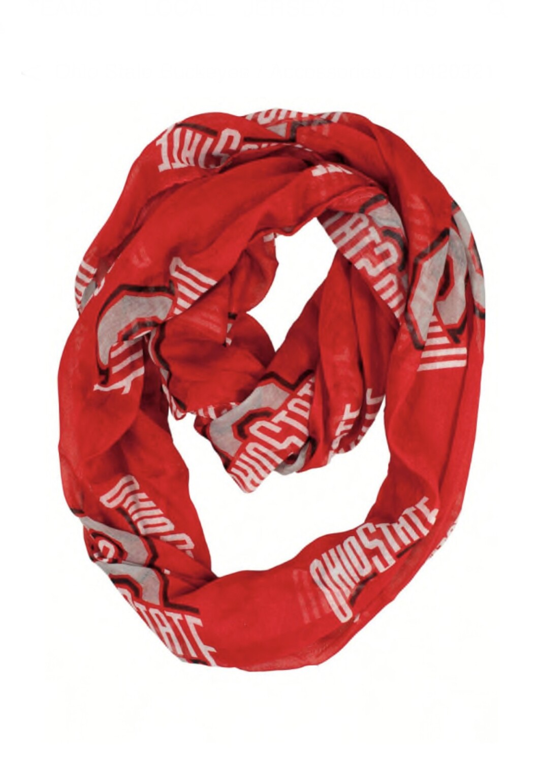 Ohio State Buckeyes Infinity Scarf