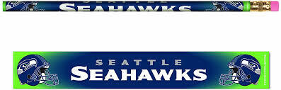 Seattle Seahawks 6 Pack Pencils Seattle Seahawks 6 Pack Pencils