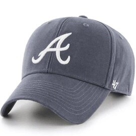 Atlanta Braves Men's 47 Brand MVP Legend Adjustable Hat