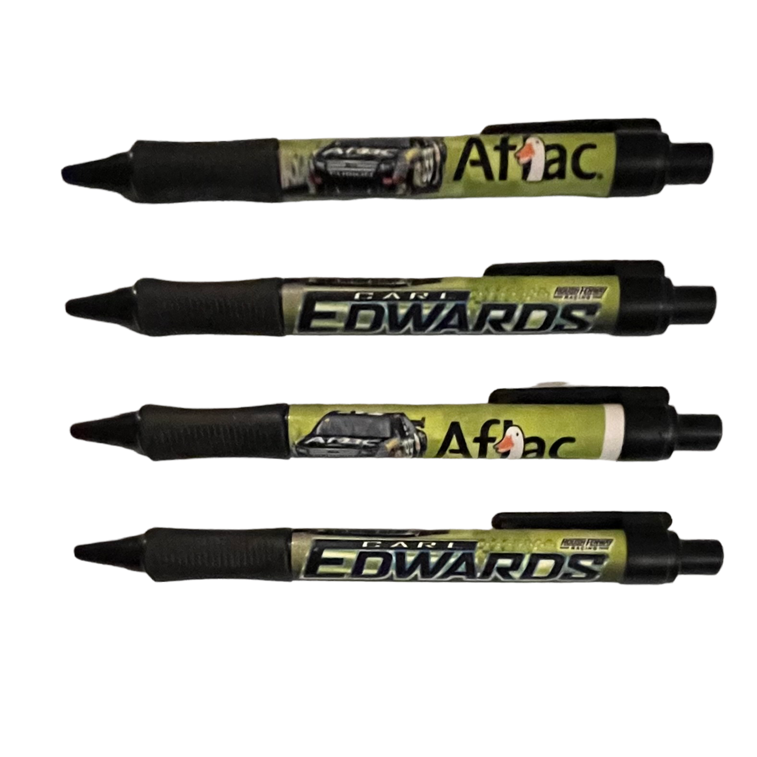 Carl Edwards AFLAC Pens Set of 4