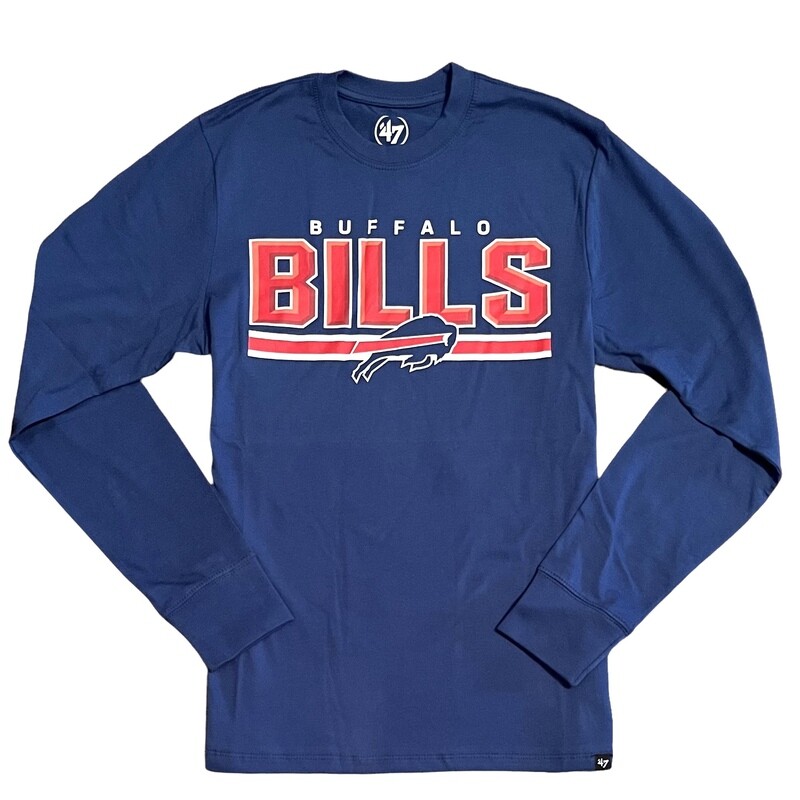 Buffalo Bills Men's 47 Brand Long Sleeve Shirt Buffalo Bills Men's 47 Brand Long Sleeve Shirt