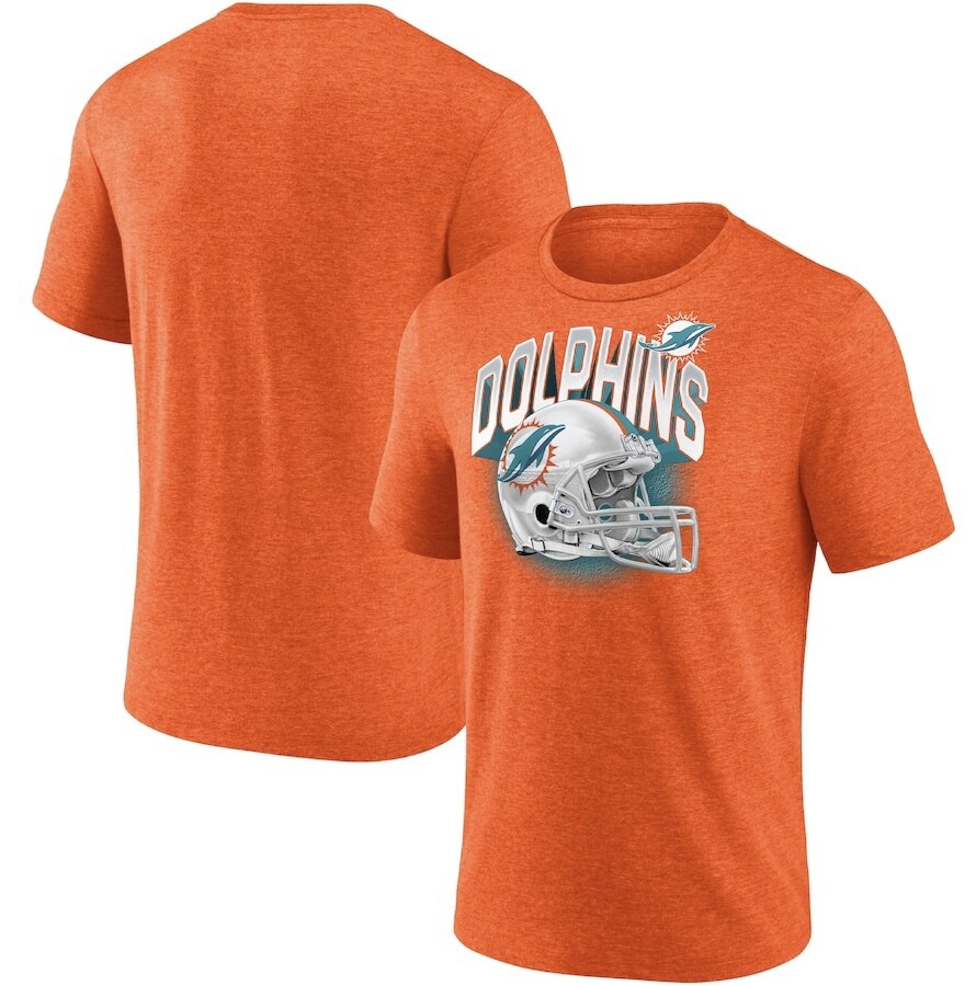 Miami Dolphins Men’s Fanatics End Around Orange T-Shirt