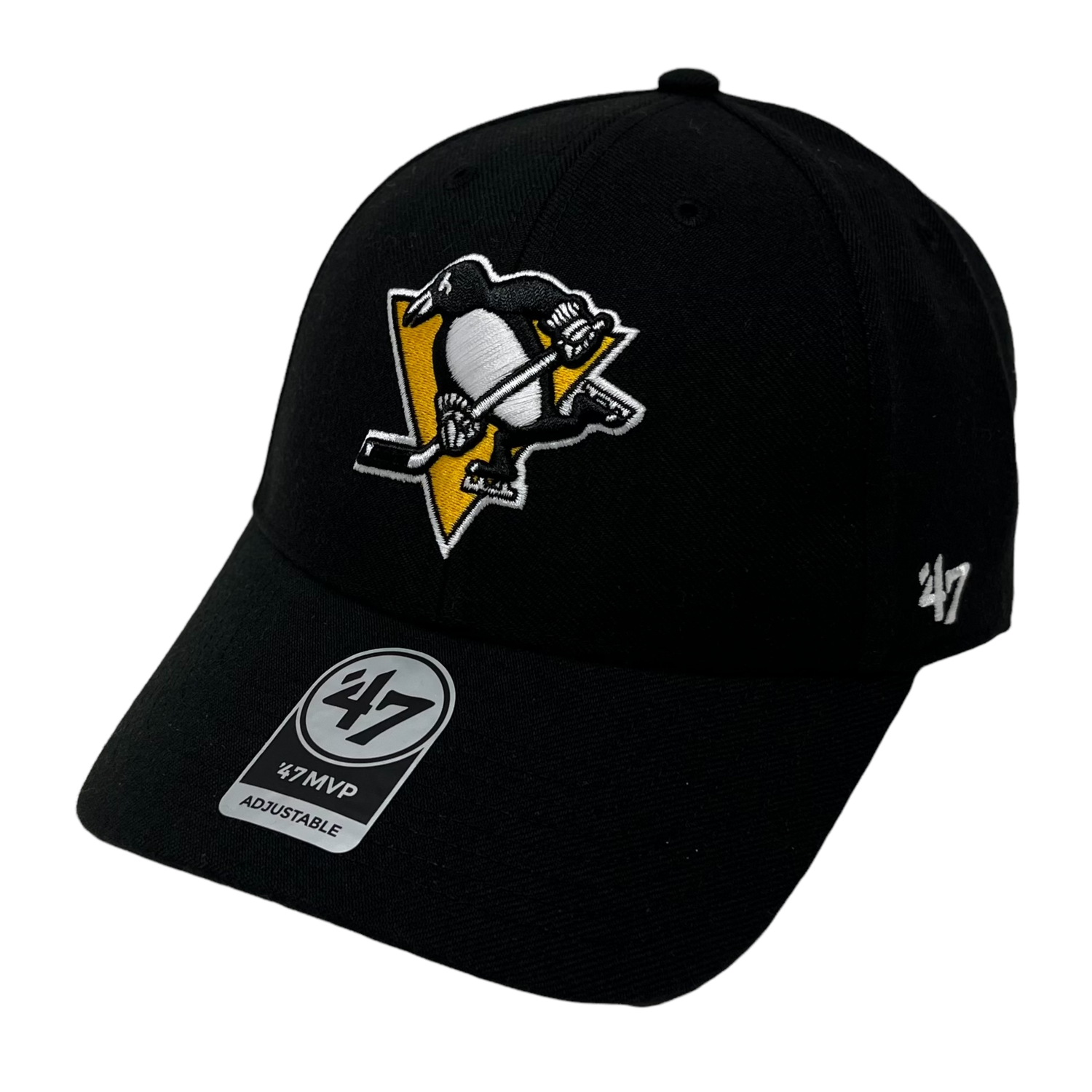 Pittsburgh Penguins Men's 47 Brand MVP Adjustable Hat