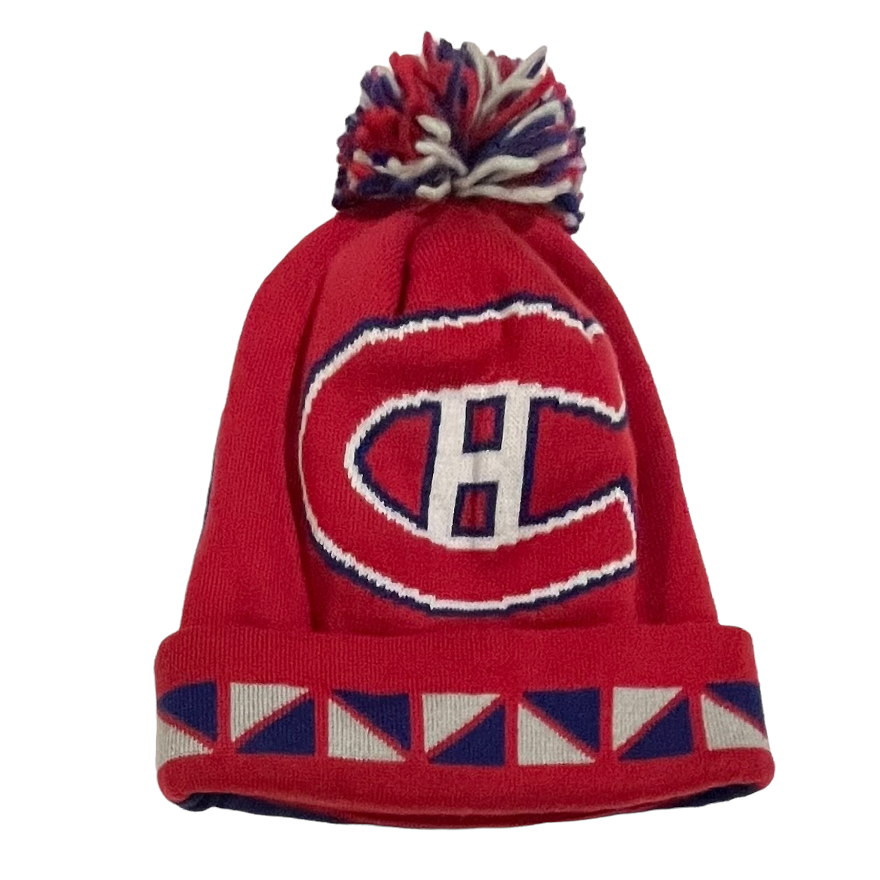 Montreal Canadiens Mitchell & Ness Cuffed Pom Knit Hat