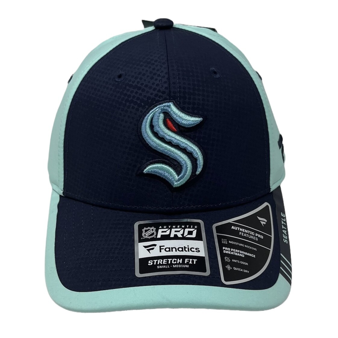 Seattle Kraken Men’s Fanatics Stretch Fit Hat