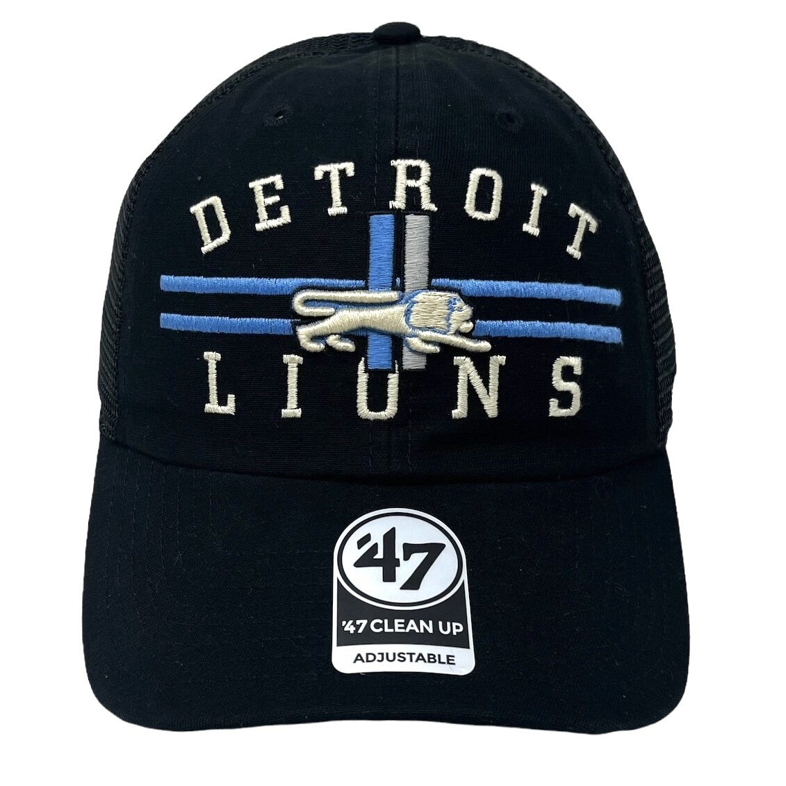 Detroit Lions Legacy 47 Brand Clean Up Adjustable Hat