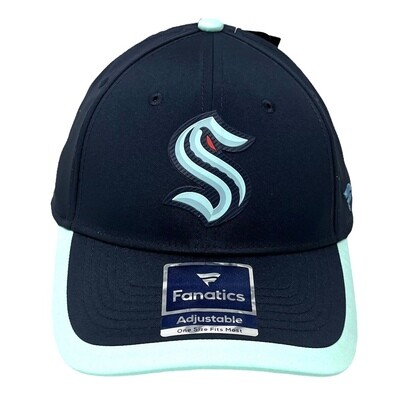 Seattle Kraken Men's Fanatics Defender Adjustable Hat