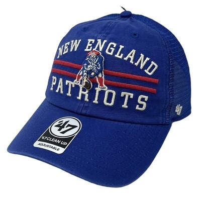 New England Patriots Legacy Men’s 47 Brand Clean Up Adjustable Hat