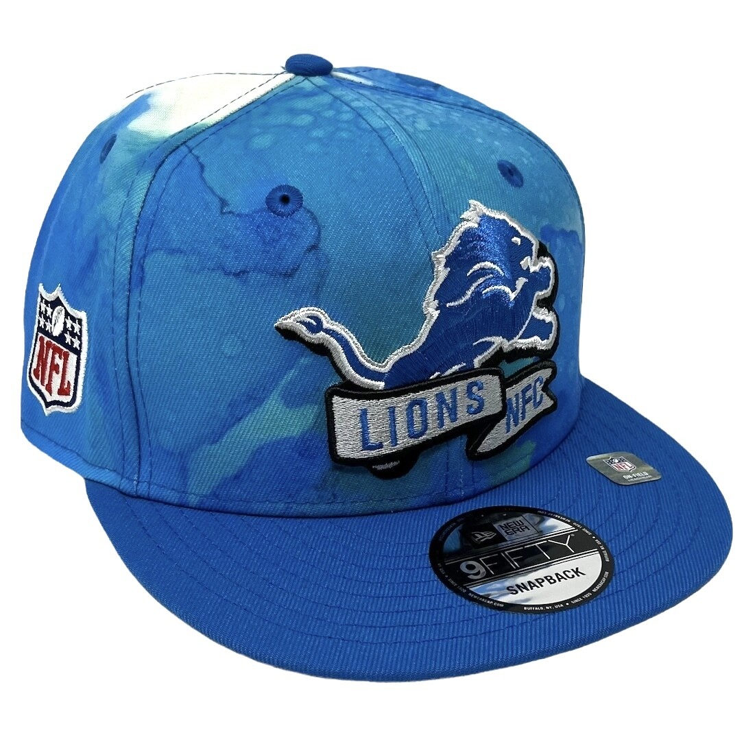 Mens Detroit Lions Hats, Lions Mens Snapbacks, Sideline Caps