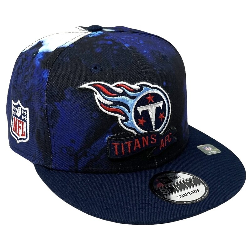 Tennessee Titans Men's Sideline Ink New Era 9Fifty Snapback Hat