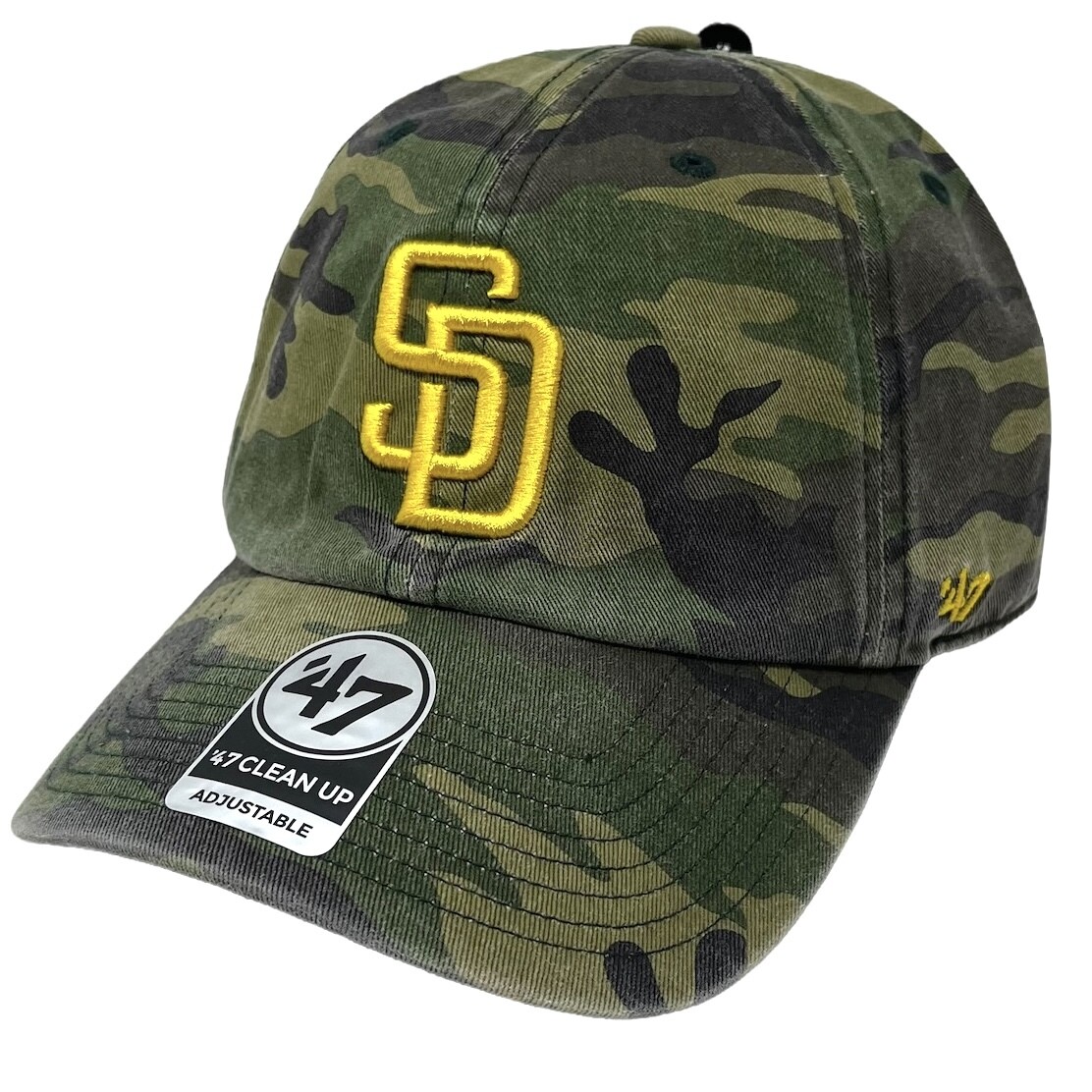 San Diego Padres Camo Clean Up Adjustable Style Hat