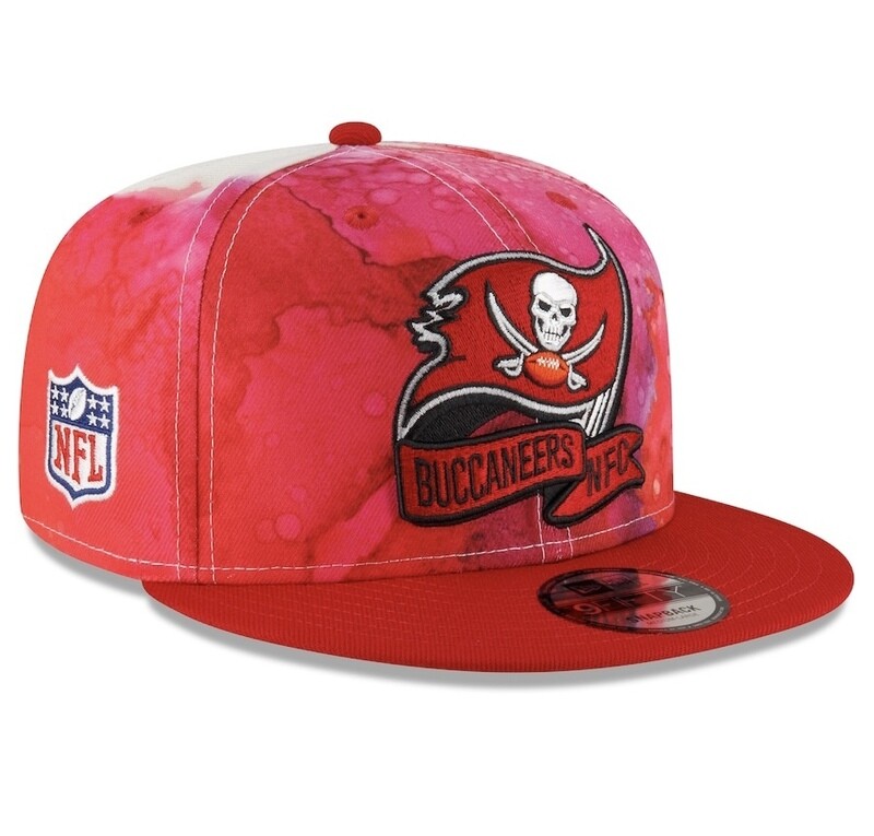 Tampa Bay Buccaneers Men's Sideline Ink New Era 9Fifty Snapback Hat