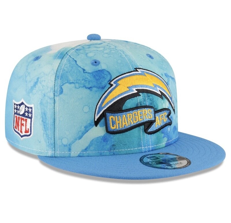 Los Angeles Chargers Men's Sideline Ink New Era 9Fifty Snapback Hat