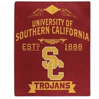 USC Trojans 50 USC Trojans 50" x 60" Plush Raschel Blanket
