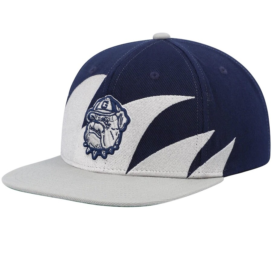 Georgetown Hoyas Men’s Mitchell & Ness NCAA Sharktooth Snapback Hat