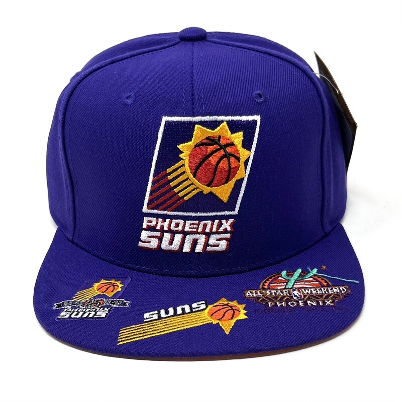 Phoenix Suns Men’s NBA Front Face Mitchell & Ness Snapback Hat